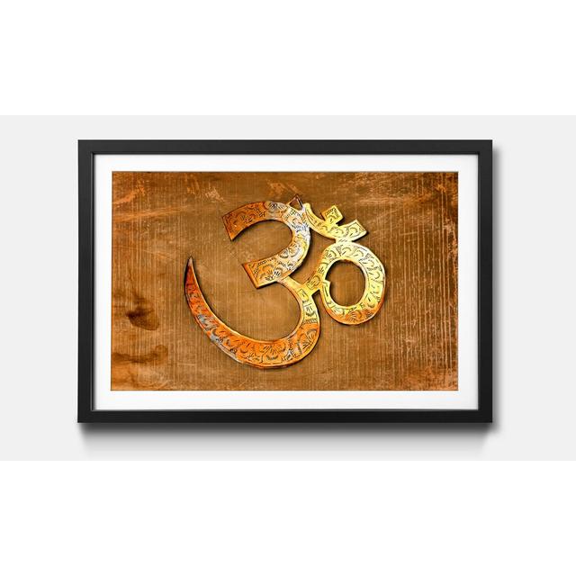 Spirit Of Om - Single Picture Frame Print Bloomsbury Market Size: 40cm H x 60cm W on Productcaster.