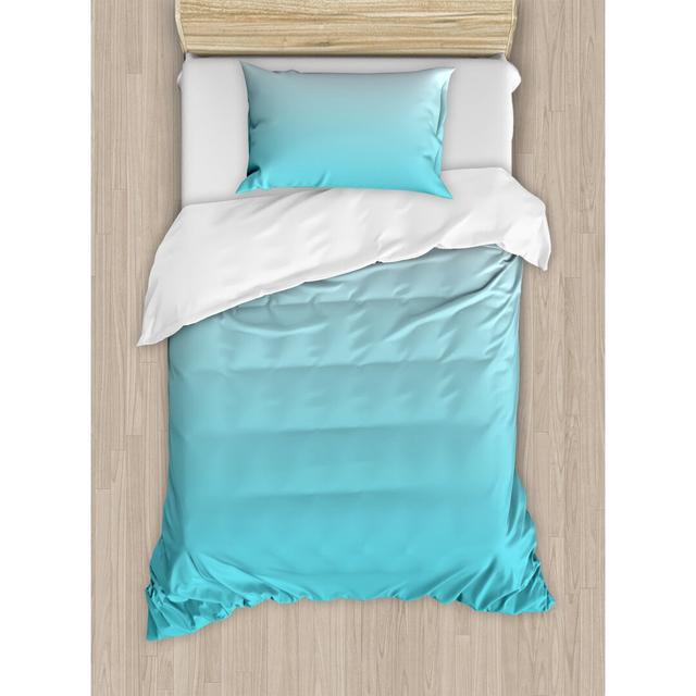 Novinger Ombre [EU ONLY] Duvet Cover Set with Pillowcases Ebern Designs Size: Single Duvet Cover + 1 Standard Pillowcase on Productcaster.