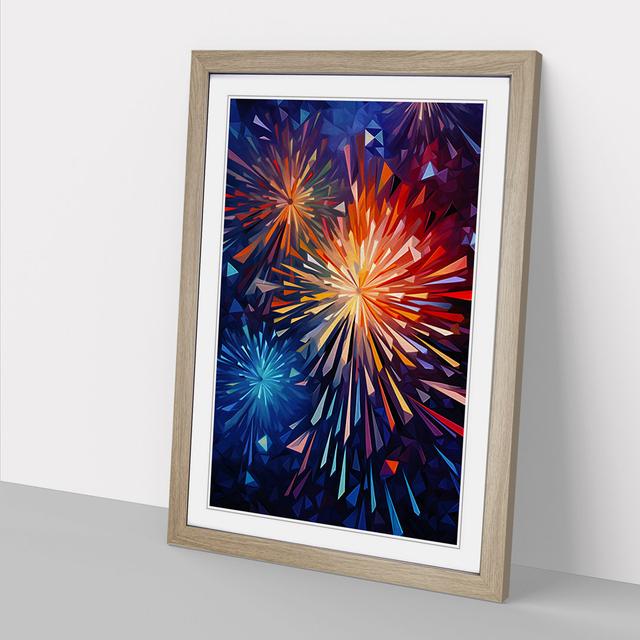 XYZ-FRM-V1223-3114 Single Picture Frame Art Prints on Wood Metro Lane Frame Colour: Oak, Size: 64cm H x 46cm W x 2cm D on Productcaster.