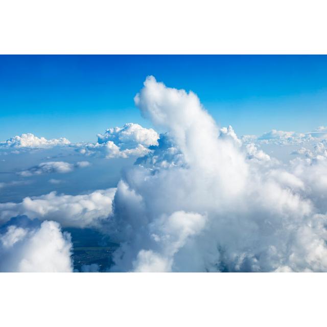 Clouds Aerial View by Bim - No Frame Art Prints on Canvas 17 Stories Size: 50cm H x 75cm W on Productcaster.