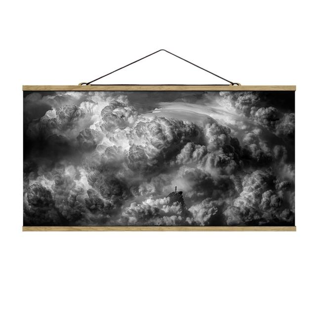 A Storm is Rising - Photograph Print Ebern Designs Size: 50cm H x 100cm W x 0.3cm D on Productcaster.