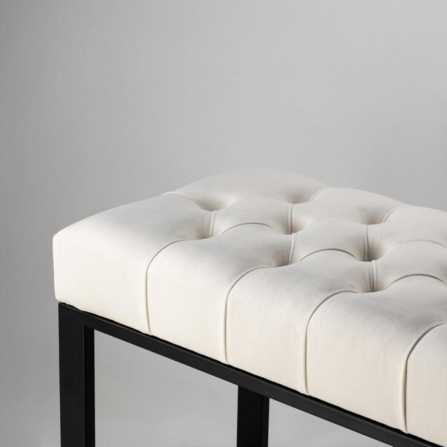 Fellner Upholstered Bench Ebern Designs Size: H45 x W80 x D35cm on Productcaster.