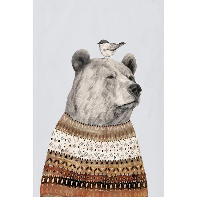 Fair Isle Bear I Happy Larry Size: 46cm H x 30cm W on Productcaster.