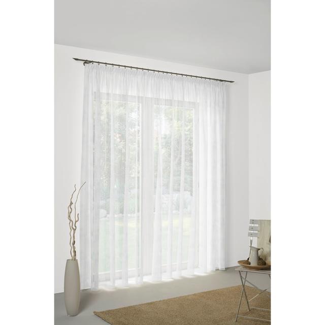 Anita Sheer Single Curtain Panel Wirth Panel Size: 180cm Width x 700cm Drop on Productcaster.