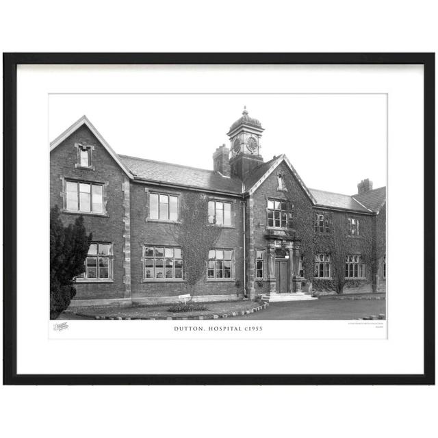 'Dutton, Hospital C1955' by Francis Frith - Picture Frame Photograph Print on Paper The Francis Frith Collection Size: 60cm H x 80cm W x 2.3cm D on Productcaster.