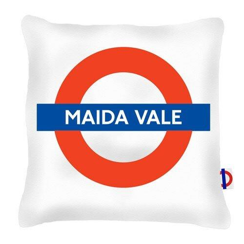 Maida Vale Tube Station London Transport Cushion London Transport on Productcaster.