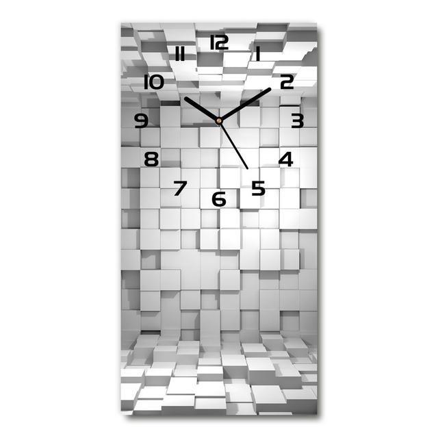 Januarie Silent Wall Clock East Urban Home on Productcaster.