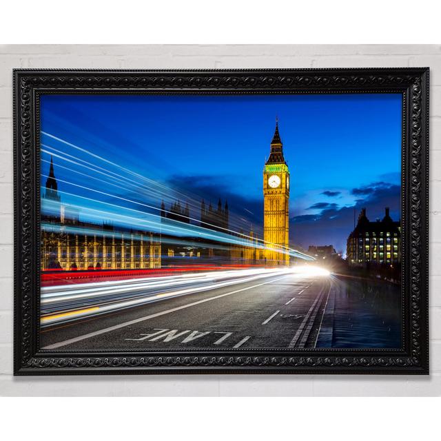 Big Ben Speed Of Light 5 - Single Picture Frame Art Prints Ebern Designs Size: 59.7cm H x 84.1cm W on Productcaster.