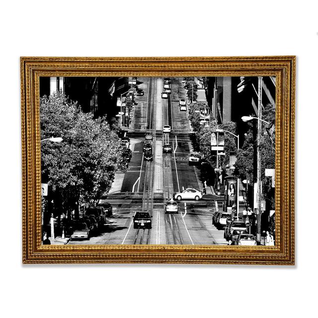 California Streets - Single Picture Frame Art Prints Ebern Designs Size: 42cm H x 59.7cm W x 3cm D on Productcaster.