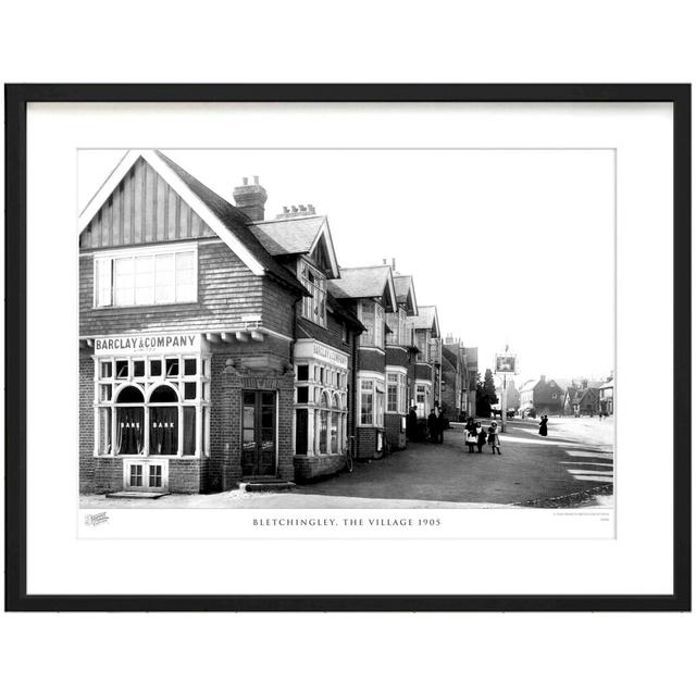 'Bletchingley, the Village 1905' by Francis Frith - Picture Frame Photograph Print on Paper The Francis Frith Collection Size: 45cm H x 60cm W x 2.3cm on Productcaster.