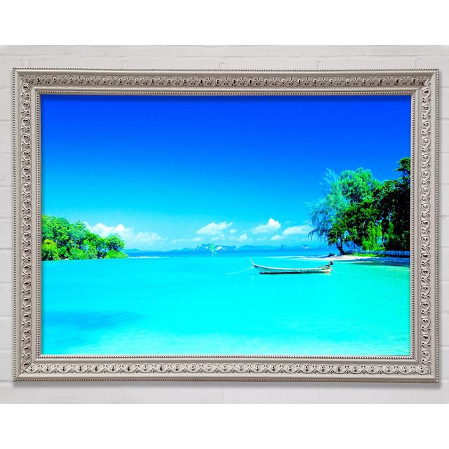 Tranquil Paradise - Print Bright Star Size: 21cm H x 29.7cm W on Productcaster.