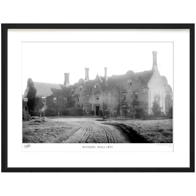 'Reydon, Hall 1895' by Francis Frith - Picture Frame Photograph Print on Paper The Francis Frith Collection Size: 45cm H x 60cm W x 2.3cm D on Productcaster.