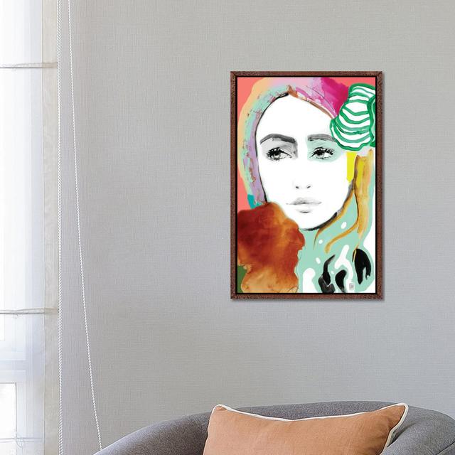 Victoria by Studio Paint-Ing - Gallery-Wrapped Canvas Giclée on Canvas Latitude Vive Format: Classic Wood Floater Framed, Size: 66.04cm H x 45.72cm W on Productcaster.