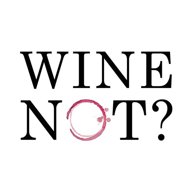 Wine Not Wine Stain - Wrapped Canvas Print Ebern Designs Size: 30cm H x 30cm W x 3.8cm D on Productcaster.