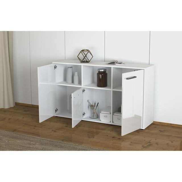 Bardha TV Stand for TVs up to 60" Brayden Studio Colour: Grey and white on Productcaster.