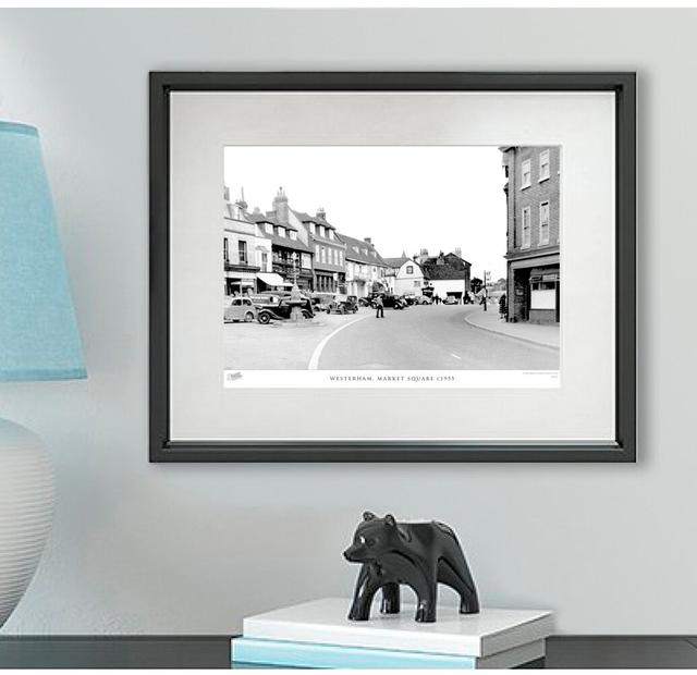 Westerham, Market Square C1955 by Francis Frith - Single Picture Frame Print The Francis Frith Collection Size: 28cm H x 36cm W x 2.3cm D on Productcaster.