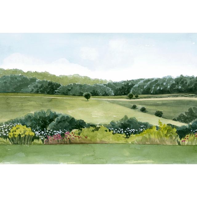 Idyllic Sunday I by Grace Popp - Wrapped Canvas Art Prints August Grove Size: 61cm H x 91cm W x 3.8cm D on Productcaster.