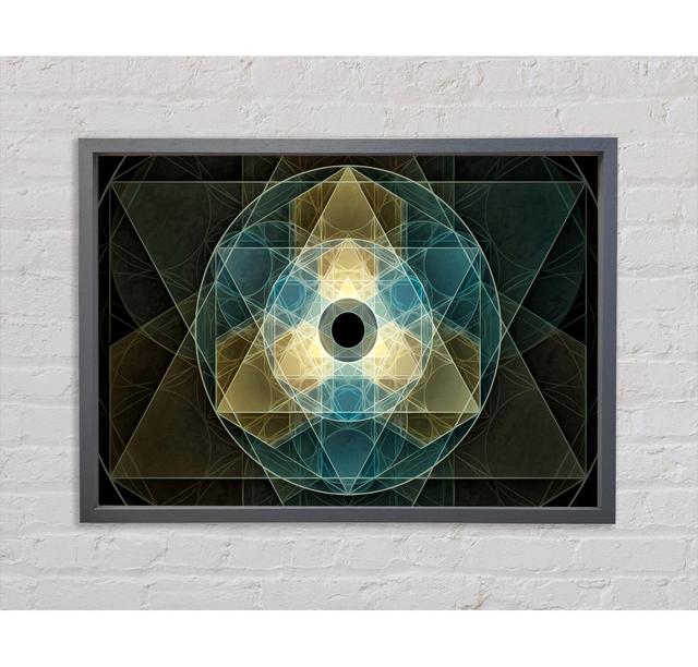 Sacred Pyramids - Single Picture Frame Art Prints on Canvas Bright Star Size: 84.1cm H x 118.9cm W x 3.3cm D on Productcaster.