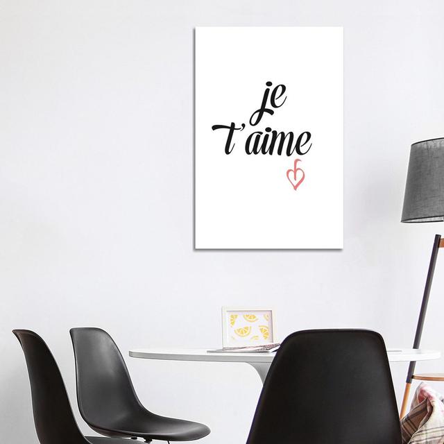 Je T'aime (I Love You Maturi Size: 101.6cm H x 66.04cm W on Productcaster.