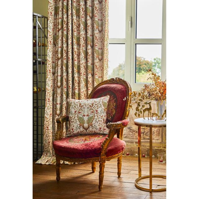 Made to Order - A Woodland Trail Eyelet Blackout Curtains The Chateau By Angel Strawbridge Panel Size: Width 380 x Drop 274 cm on Productcaster.