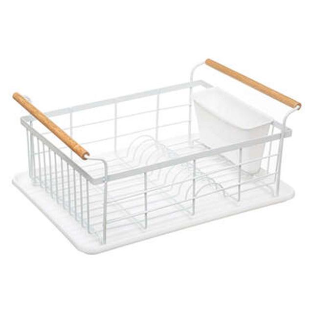 Union Modern Dishrack with Bamboo Handle Belfry Kitchen on Productcaster.