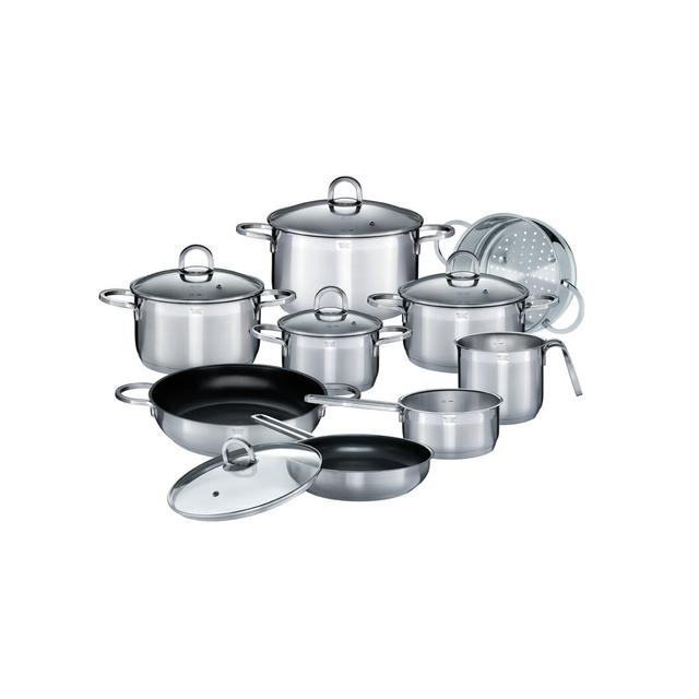 GSW 9 Pieces Stainless Steel Non Stick Cookware Set GSW on Productcaster.