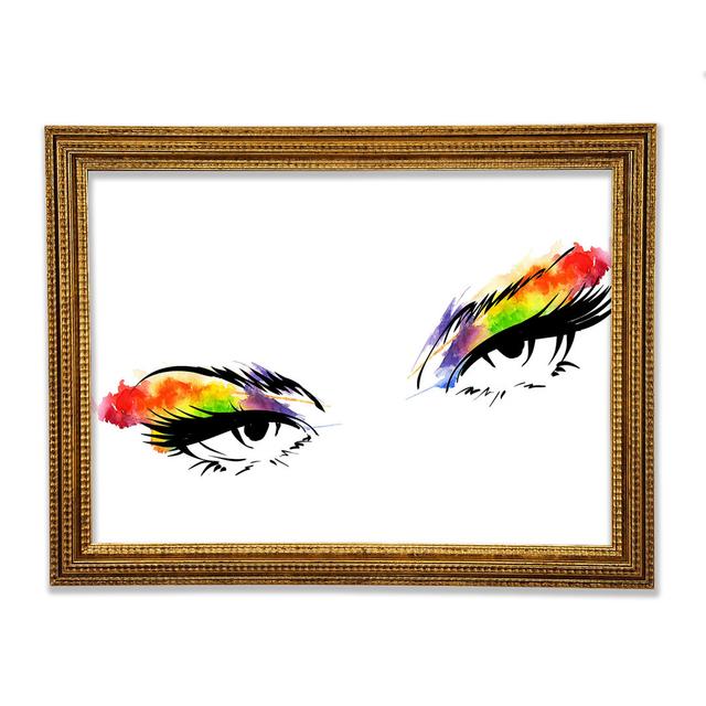 Eyes Is Where You Start - Print Rosalind Wheeler Size: 42cm H x 59.7cm W x 3cm D on Productcaster.