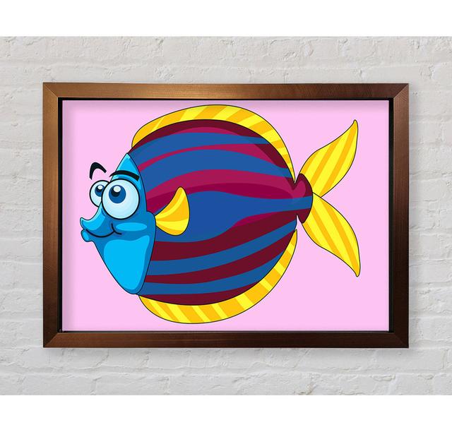 Single Picture Frame Art Prints Zoomie Kids Colour: Pink, Size: 59.7cm H x 84.1cm W on Productcaster.