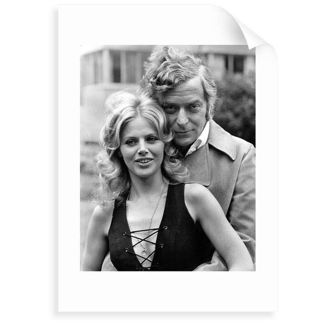 Michael Caine with Britt Ekland - Photograph Print East Urban Home Format: Unframed Paper, Size: 50 cm H x 40 cm W x 0.2 cm D on Productcaster.