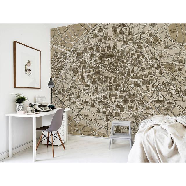 Dutton 2.5m x 2.5m Matte Mural Longshore Tides Size: 250 x 104cm on Productcaster.