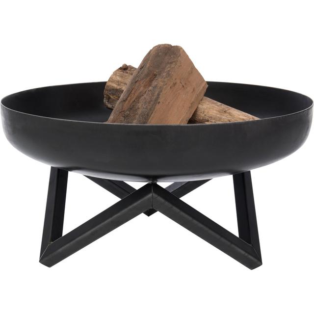 Birol 31.5Cm H x 60Cm W Steel Wood Burning Outdoor Fire Pit Dakota Fields on Productcaster.