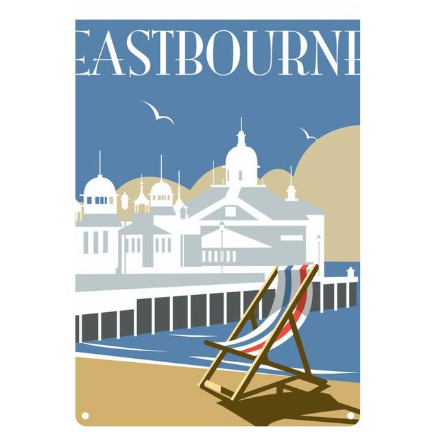 'Eastbourne' by Dave Thompson Graphic Art East Urban Home on Productcaster.