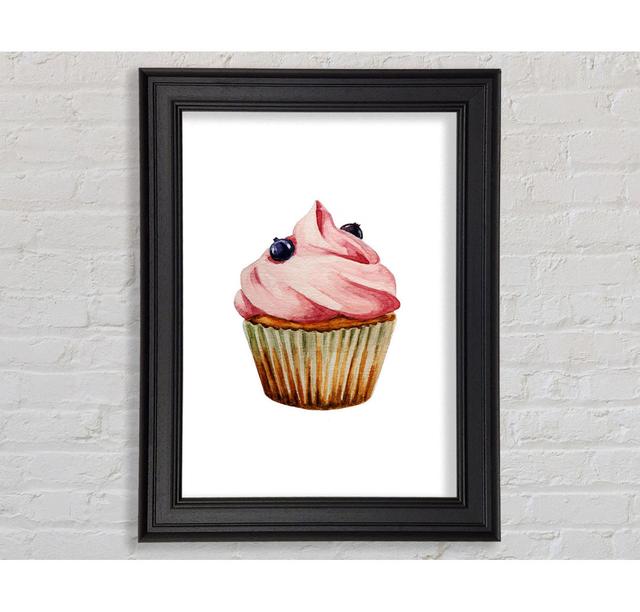 Cupcake 2 - Print Ophelia & Co. Format: Black Framed Paper, Size: 84.1cm H x 59.7cm W x 8cm D on Productcaster.