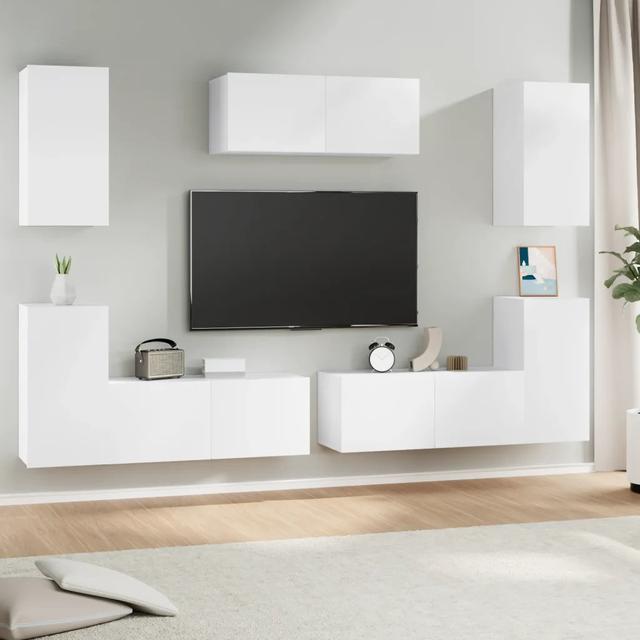 Lainie TV Stand for TVs up to 32" Ebern Designs Colour: White on Productcaster.