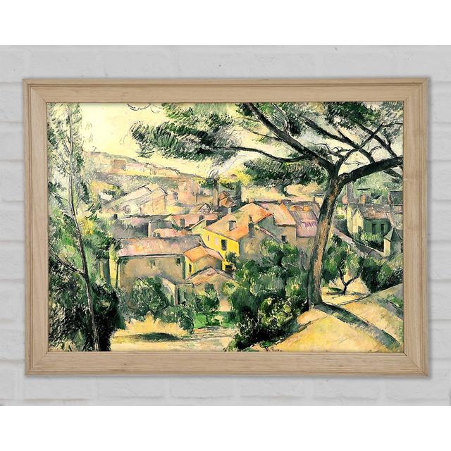 Cezanne Lestaque Against The Sunlight - Einzelner Bilderrahmen Kunstdrucke Bright Star Größe: 84,1 cm H x 118,9 cm B x 1,5 cm T on Productcaster.