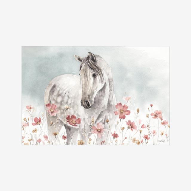 Wild Horses I by Lisa Audit - Wrapped Canvas Painting Lark Manor Format: Paper Print, Size: 61cm H x 91cm W x 0.17cm D on Productcaster.