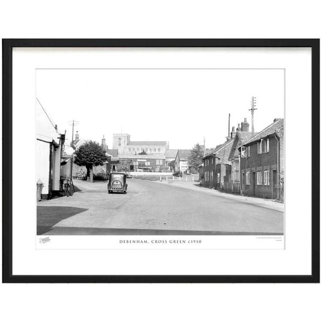 Debenham, Cross Green C1950 by Francis Frith - Single Picture Frame Print The Francis Frith Collection Size: 60cm H x 80cm W x 2.3cm D on Productcaster.