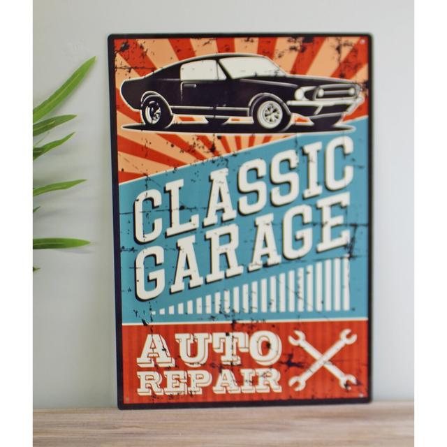 Classic Garage Auto Repair Sign George Oliver on Productcaster.