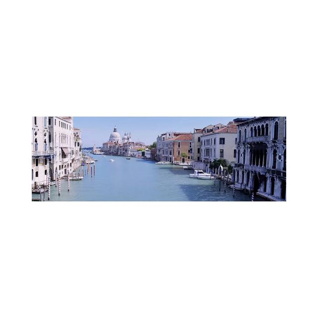 Buildings Along A Canal, Santa Maria Della Salute, Venice, Italy Ebern Designs Size: 30.48cm H x 91.44cm W x 1.91cm D on Productcaster.