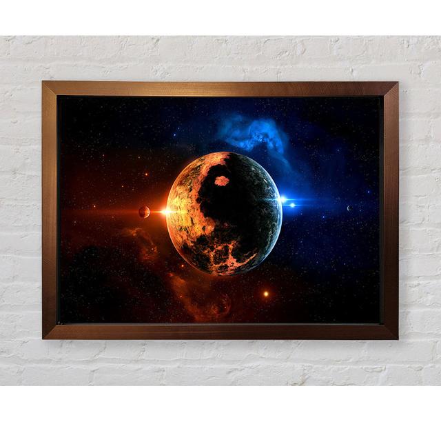 Shining Together Framed Print Ebern Designs Size: 84.1cm H x 118.9cm W on Productcaster.