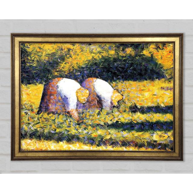 BGUC6352 by Seurat - Single Picture Frame Art Prints August Grove Size: 42cm H x 59.7cm W x 1.5cm D on Productcaster.