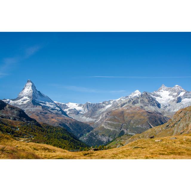 Daughtry Matterhorn by Tanatipc - Wrapped Canvas Print Alpen Home Size: 61cm H x 91cm W x 3.8cm D on Productcaster.