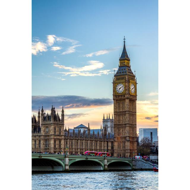 Diandre Big Ben in London, UK by Daliu - Wrapped Canvas Photograph Latitude Run Size: 30cm H x 20cm W 3.8cm D on Productcaster.