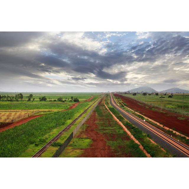 Railway from Mombasa to Nairobi by Sansara - Wrapped Canvas Photograph 17 Stories Size: 20cm H x 30cm W on Productcaster.