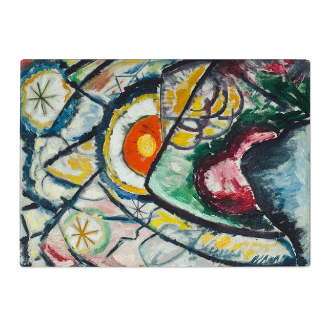 Painting No.1 by Marsden Hartley Chopping Board East Urban Home Size: 0.4cm H x 28.5cm W x 39cm L on Productcaster.