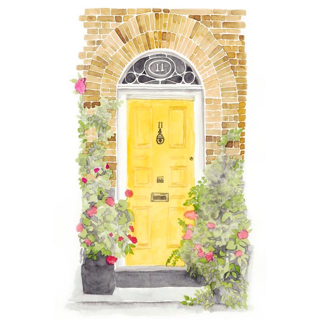 Warm Welcome V by Naomi McCavitt - Wrapped Canvas Painting Marlow Home Co. Size: 76cm H x 51cm W on Productcaster.