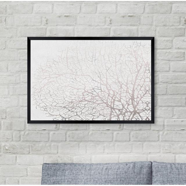 'Seatree Concrete' Graphic Art Print East Urban Home Format: Black Framed Paper, Size: 18" H x 26" W x 0.5" D on Productcaster.