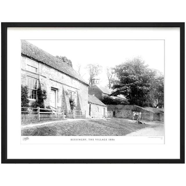 Bessingby, The Village 1886 by Francis Frith - Single Picture Frame Print The Francis Frith Collection Size: 28cm H x 36cm W x 2.3cm D on Productcaster.