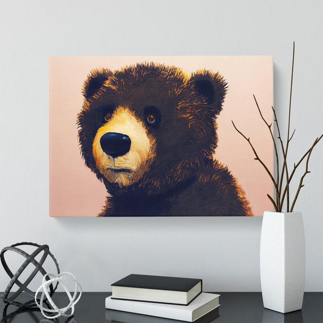 Effervescent Teddy Bear - Wrapped Canvas Print Alpen Home Size: 50cm H x 76cm W x 3cm D on Productcaster.