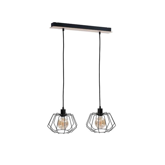 Boland 2-Light Geometric Pendant Brayden Studio on Productcaster.